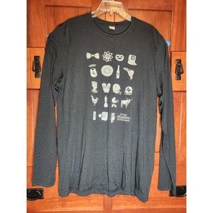 Young Sheldon Final Season Black T-Shirt with Themed Graphics Gift Crew RARE!